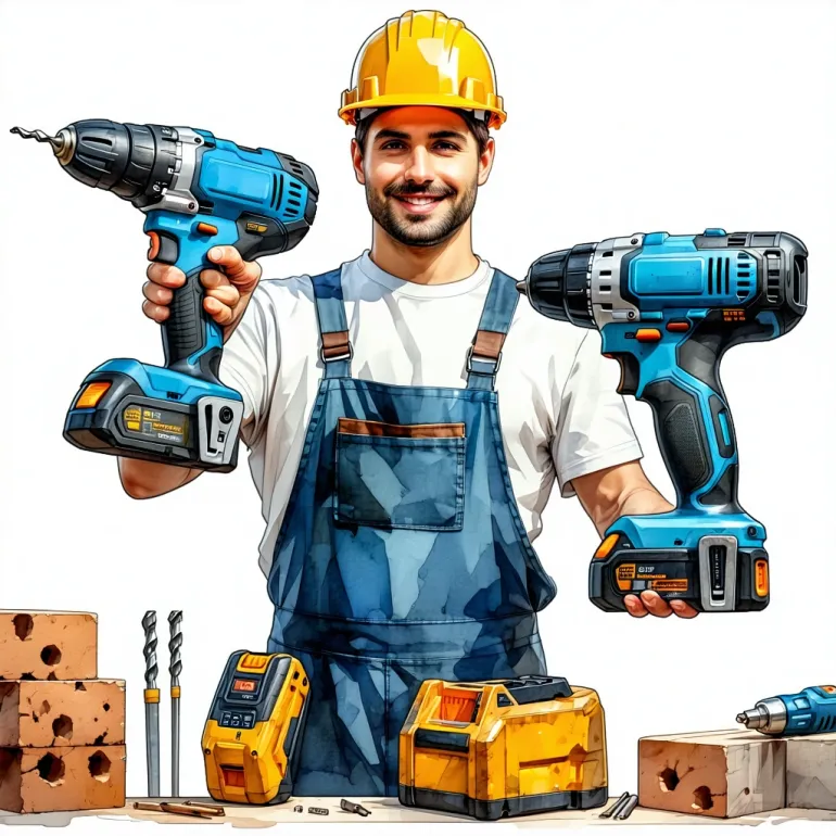 Ударная дрель-шуруповерт: чем отличается от обычной и когда нужна